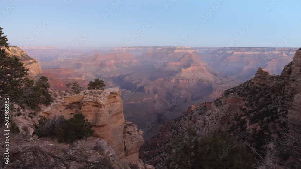 Grand Canyon before sunrise