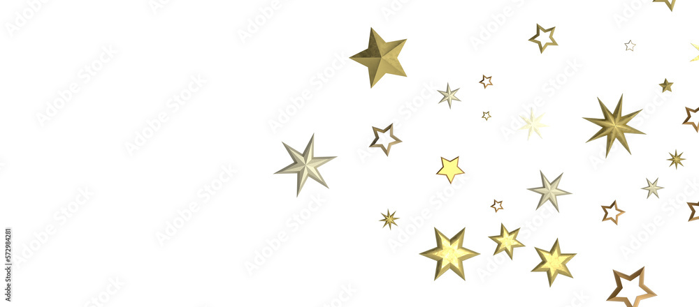 A gray whirlwind of golden snowflakes and stars. New A gray whirlwind of golden snowflakes and stars. New