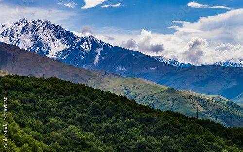 landscape in the mountains Ossetia