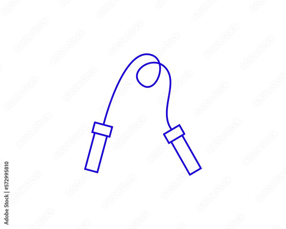 Isolated Concept of jump rope in a flat style. Sport thin line icon. Health editable stroke icon. Vector illustration
Isolated Concept of jump rope in a flat style. Sport thin line icon. Health editable stroke icon. Vector illustration