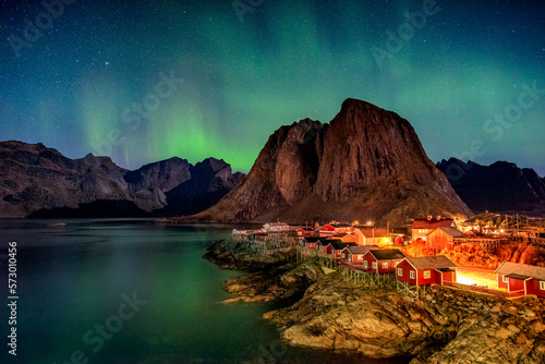 Lofoten under Northern Lights