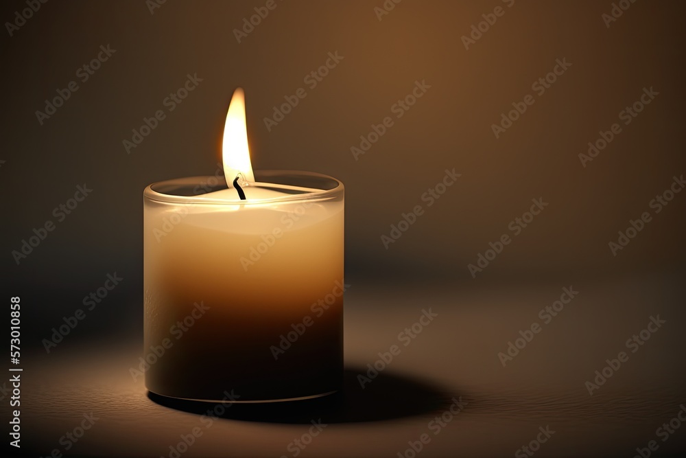 Advertising banner for your advertisement on the topic: Candles theme. generative ai. Advertising banner for your advertisement on the topic: Candles theme. generative ai.