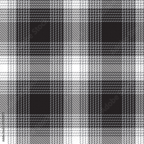 Monochrome Ombre Plaid textured Seamless Pattern