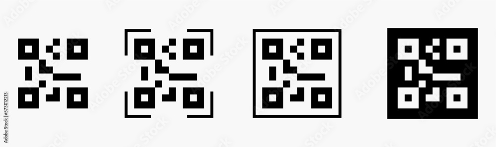 qr code on the screen qr code on the screen
