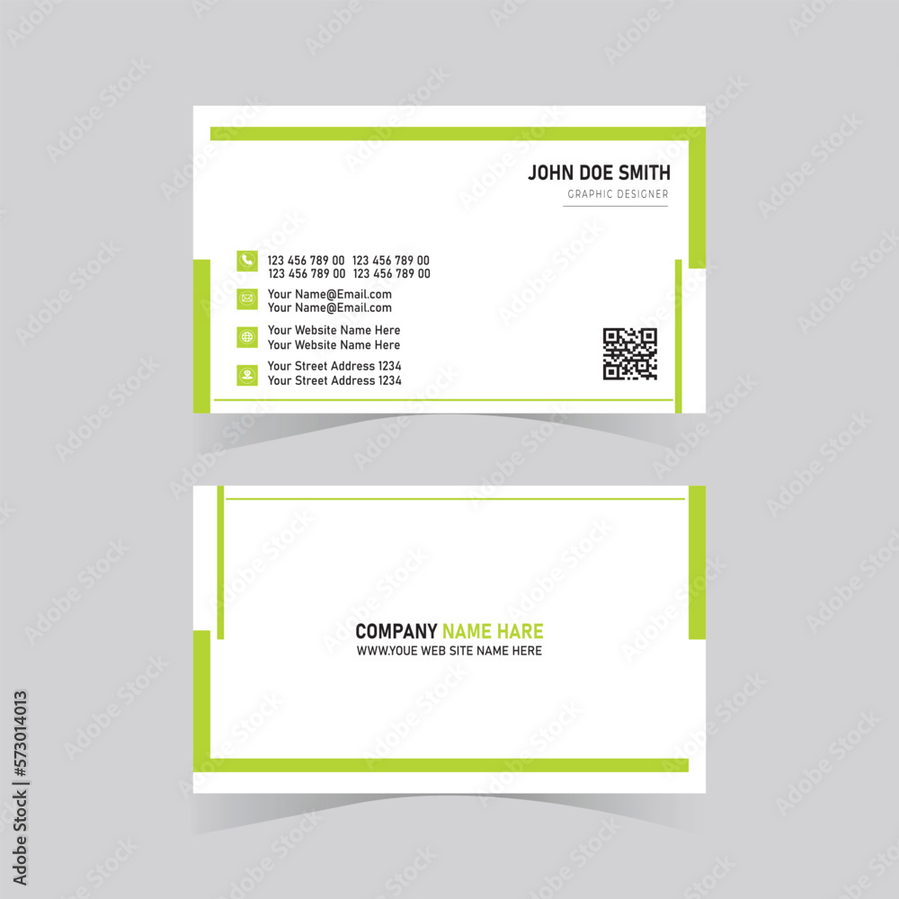 New Modern Business card Design Template New Modern Business card Design Template