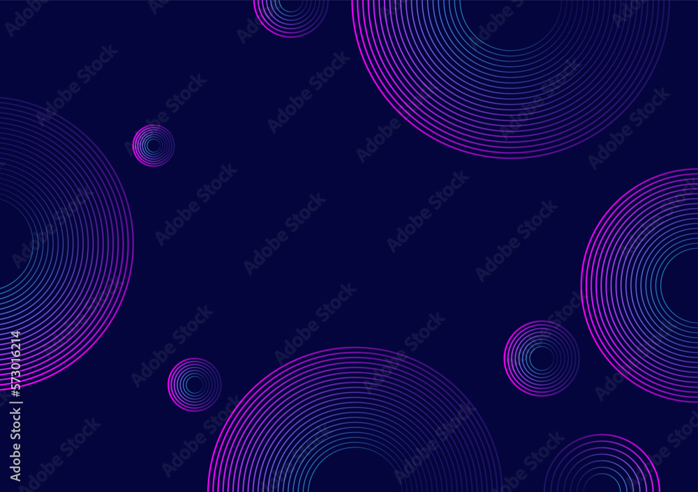 Dark abstract circle lines modern business background. Gradient wave line technology futuristic. premium design Dark abstract circle lines modern business background. Gradient wave line technology futuristic. premium design