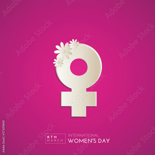 International Women's Day 8 March Social Media Post