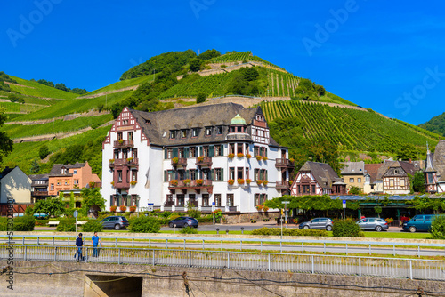 House in Ruedesheim Assmannshausen, Rudesheim am Rhein Rhine, Rheingau-Taunus-Kreis, Darmstadt, Hessen, Germany photo