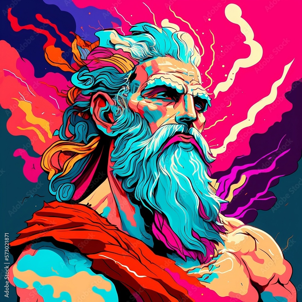 Portrait of Zeus.