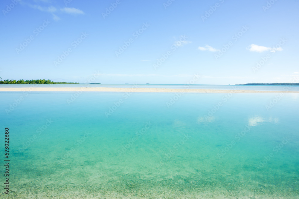 Tropical sea, lagoon and island background Tropical sea, lagoon and island background