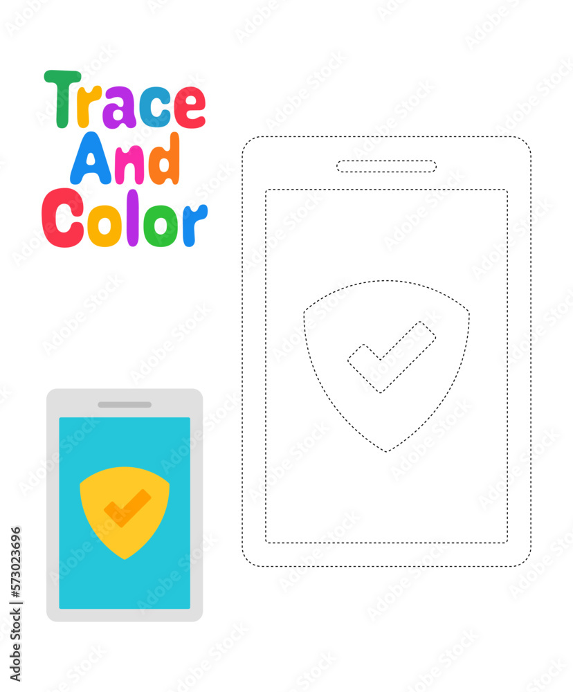 Banking Security tracing worksheet for kids Banking Security tracing worksheet for kids