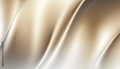 Abstract neutral tone satin texture background for weddings, wallpaper, and business cards. Simple luxury. Generative AI
