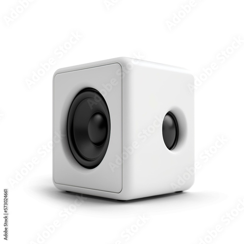 white speaker isolated png