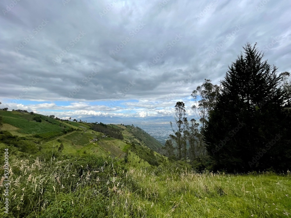 Landscape view ilalo ecuador Landscape view ilalo ecuador
