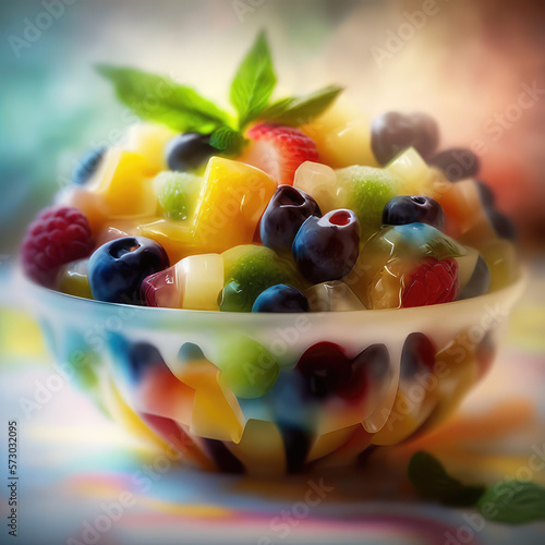 fruit salad. Ia Generative
