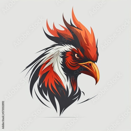 rooster logo Generative AI