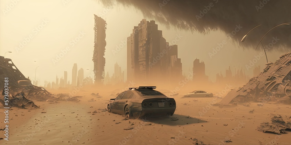post apocalyptic desert