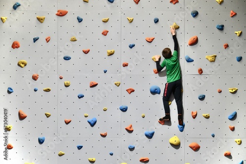 Escalade mur de grimpe