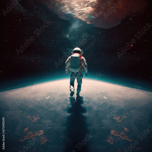 Astronaut in space © Luise