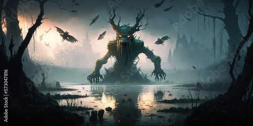 Swamp monster