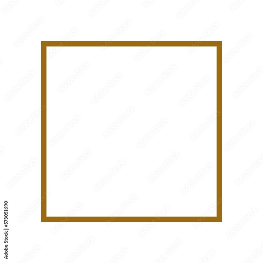 Simple and floral frame and square border Simple and floral frame and square border