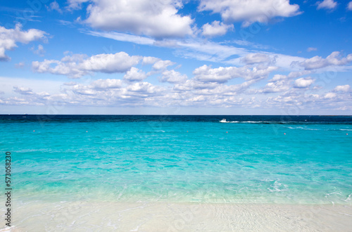 Paradise Island Beach Water And Sky