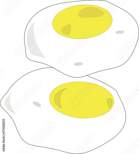 fried eggs