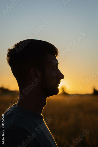 silhouette of a person