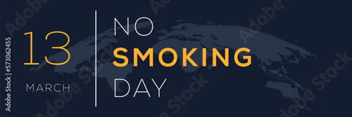 No Smoking Day, held on 13 March.