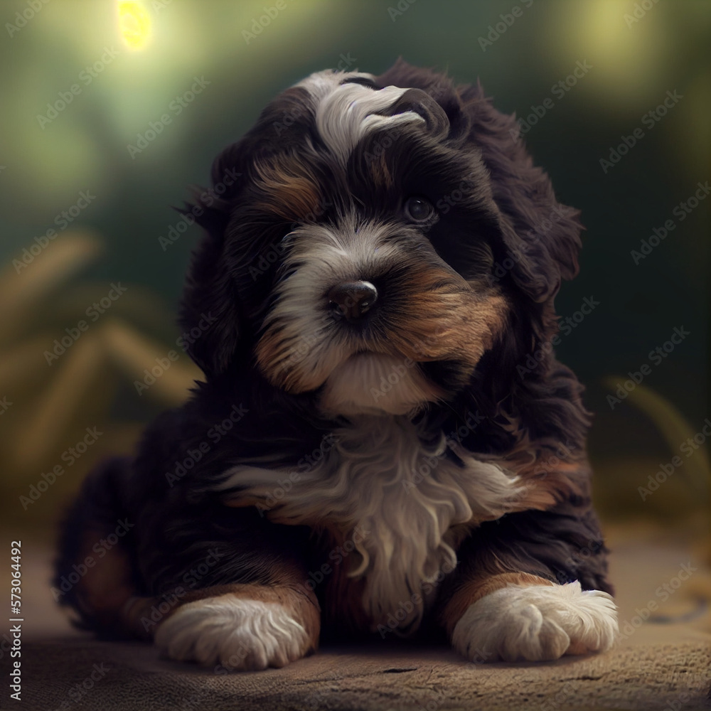 Puppy Barbet - Generative AI