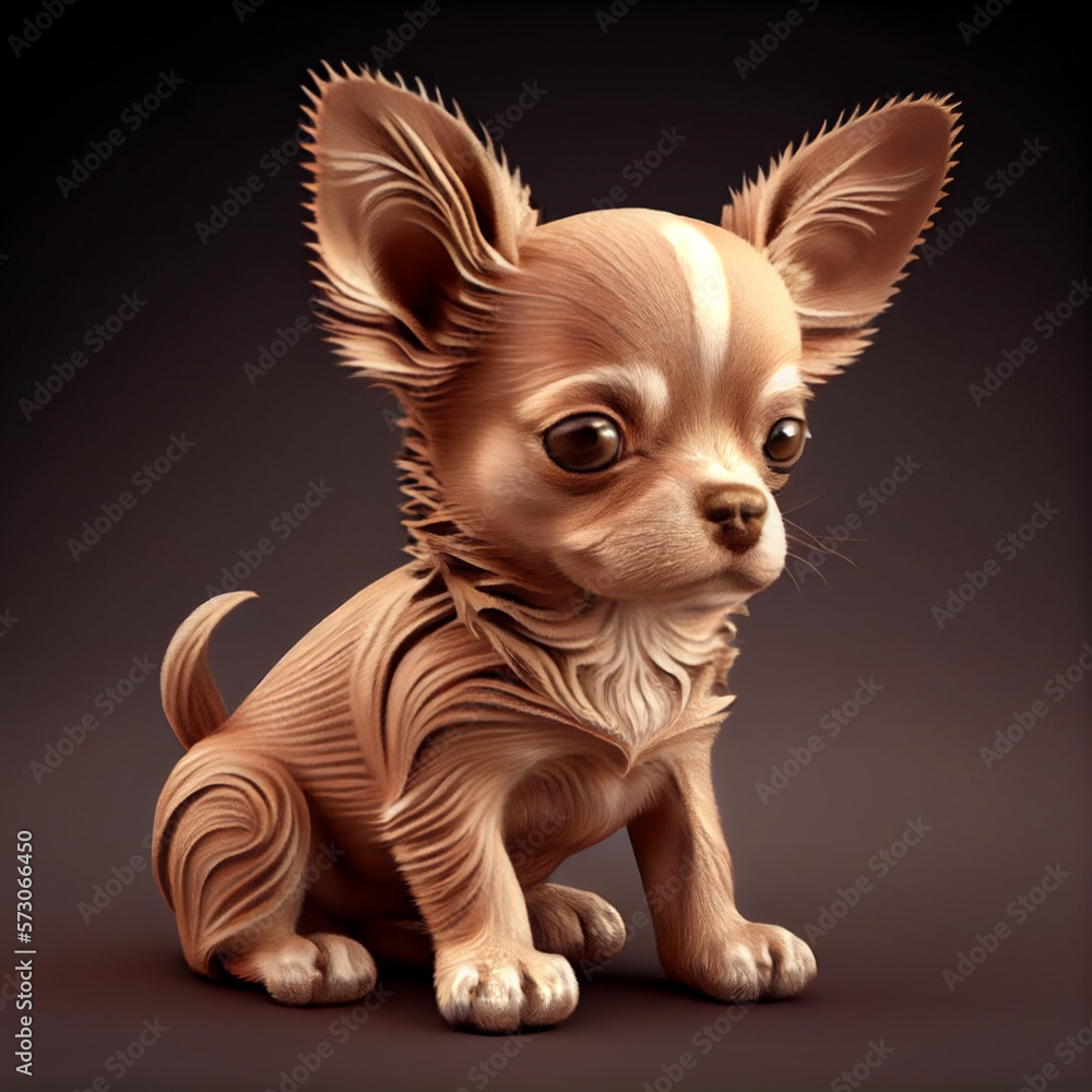 Puppy Chihuahua - Generative AI