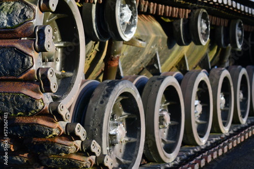 tank tracks, mechanical marvel