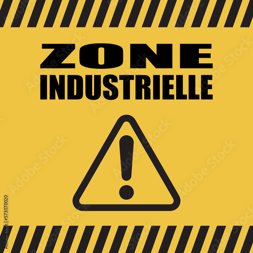 Logo zone industrielle.