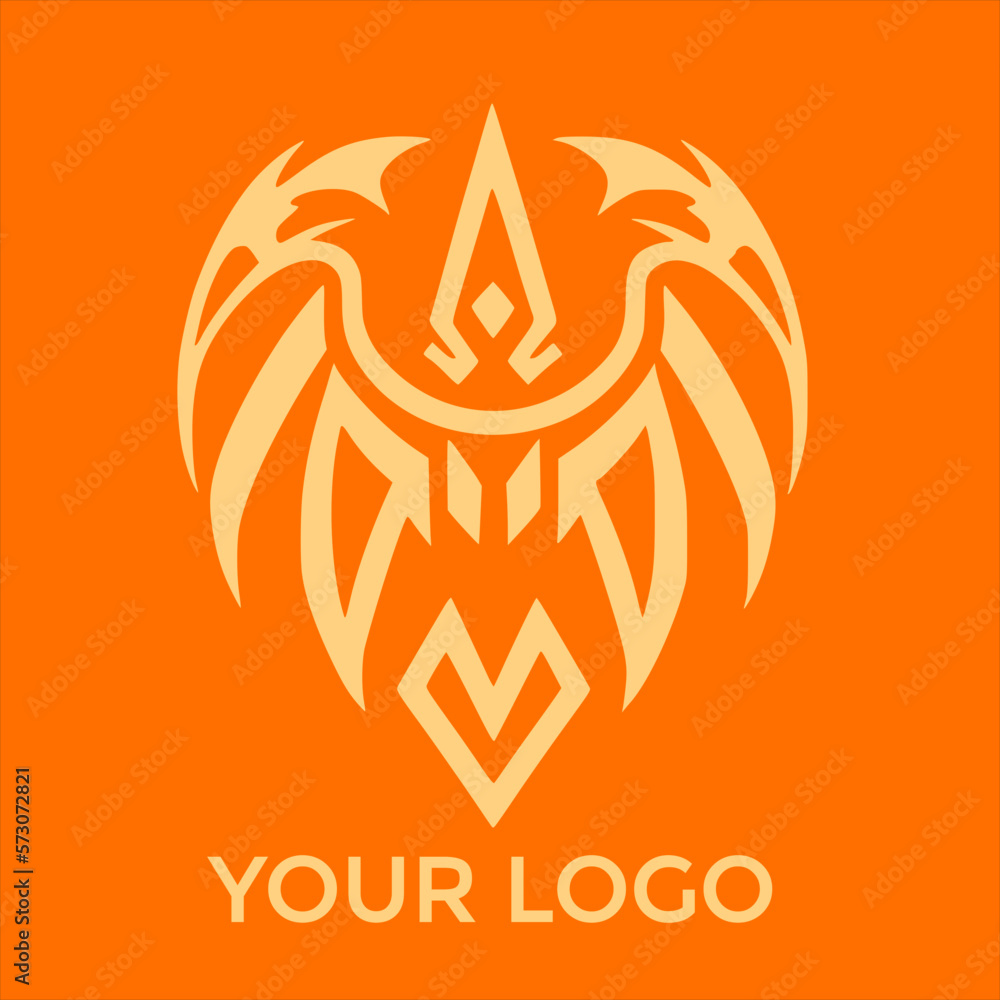 Mystical Bat Branding Logo Mystical Bat Branding Logo