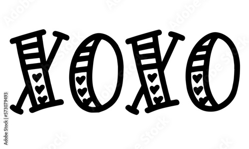 XOXO Svg, Valentine's Day Cut File, Funny Love Design, Cute Kid Quote, Girl Heart Saying, Women's Shirt svg, Silhouette or Cricut, Svg files for cricut