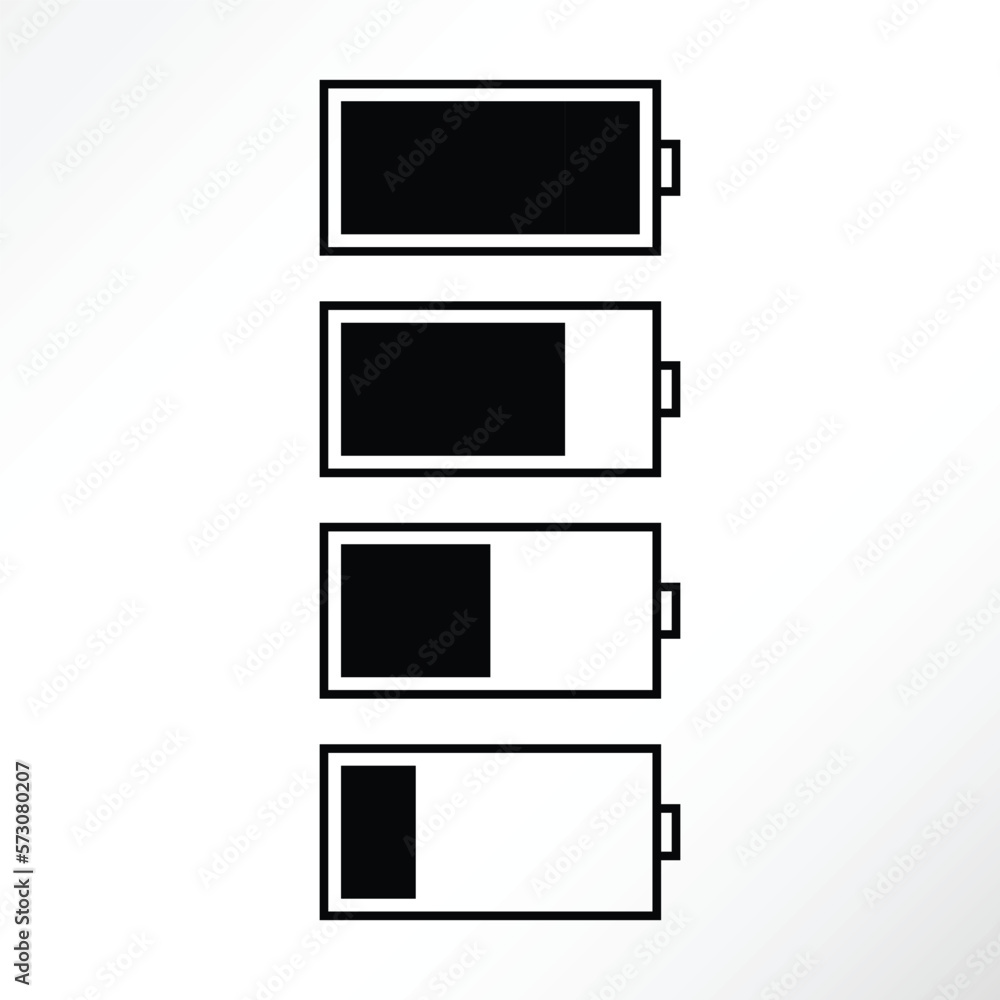 Minimalist icons of Minimalist icons of