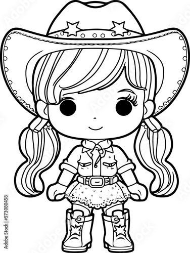 Artwork design, illustration for T-shirt printing, poster, coloring page, wild west style, American western.