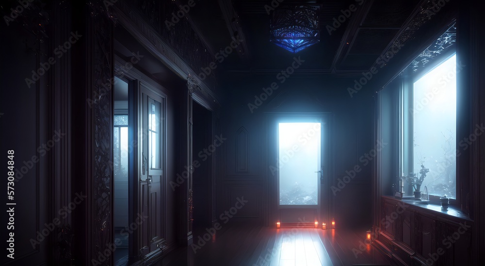 Interior of a empty room [AI Generated]