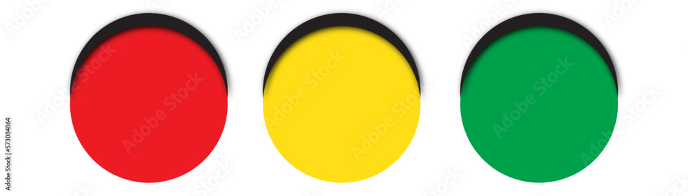 Traffic lights isolated on white background Traffic lights isolated on white background