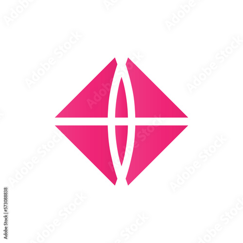 motif logo simple angular logo can be used for textilemodern corporate, abstract letter logo