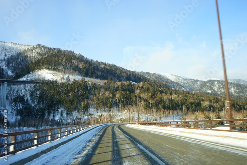 Mutsumi Bridge in Hokkaido, Japan - 日本 北海道 上士幌町 松見大橋  photo