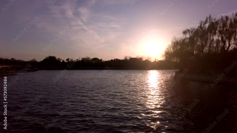 Natural scenery of Beihai Park in Beijing Natural scenery of Beihai Park in Beijing