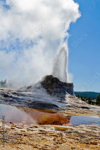 geyser in national park