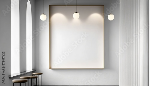 Empty room interior backgro...