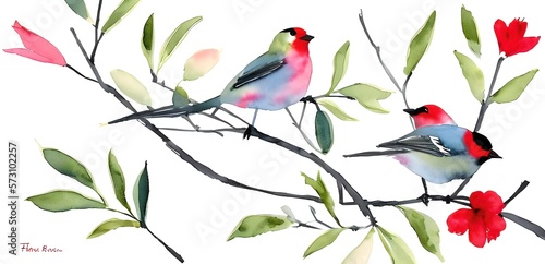 bird on a branch © Cicero
