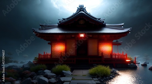 "Oriental Architecture: Traditional Temples and Palaces" [AI Generated] © Jefferson