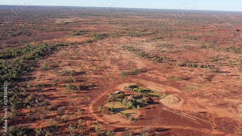 Paddabilla artesian  bore in western Queensland. Australia.