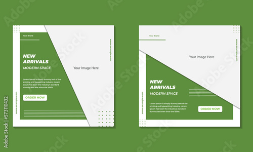 modern design social media template fit for or perfect for promote your product, business, service, etc