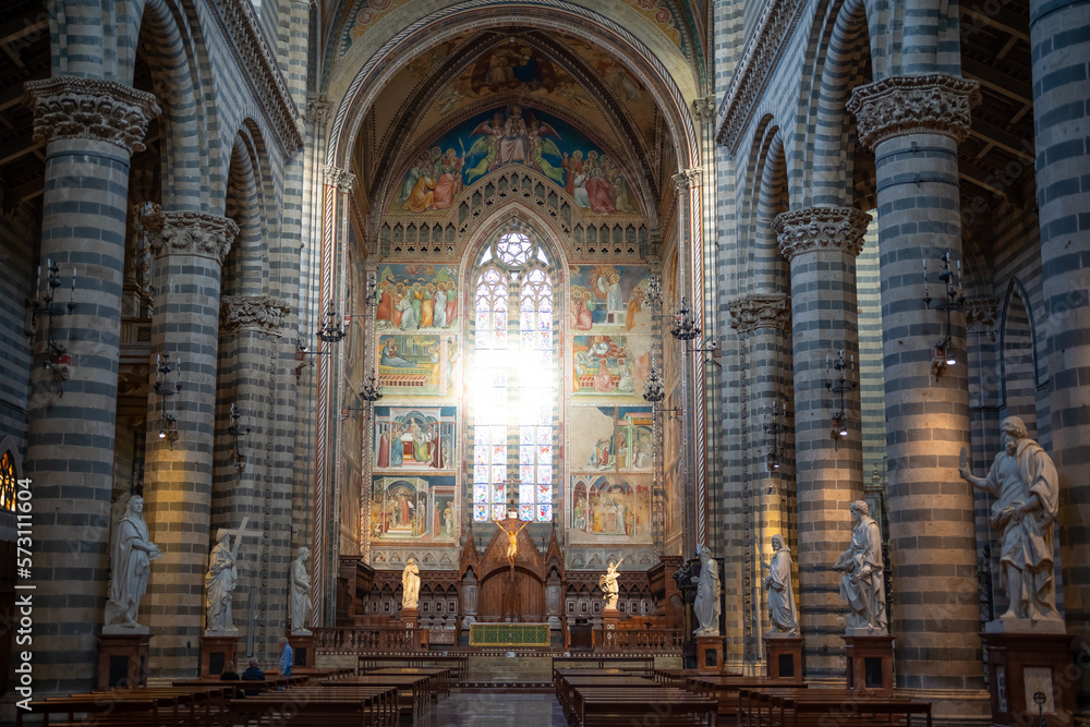 Duomo di Orvieto, Italia. Catedral de Orvieto, Italia.