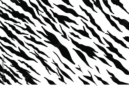 zebra for tecture fabric print textile vector stock illustrations